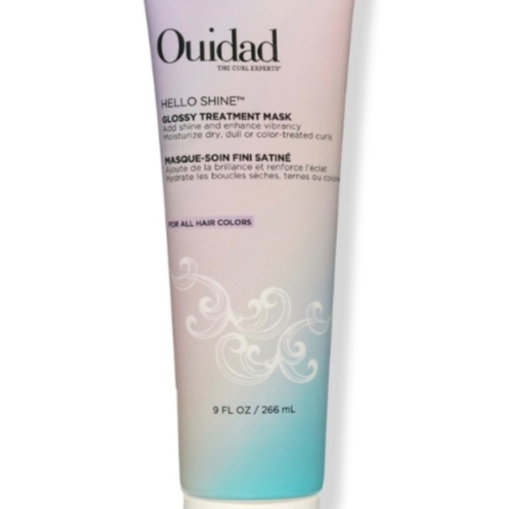 White and Blue Hair Treatment Mask